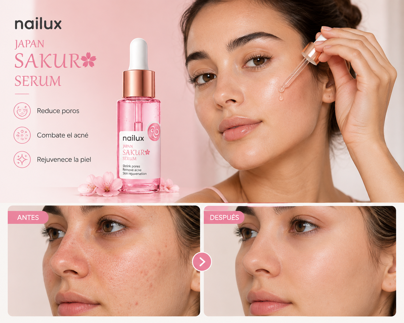 Sérum japonés sakura