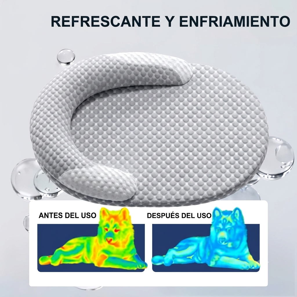 Cama refrescante para perros